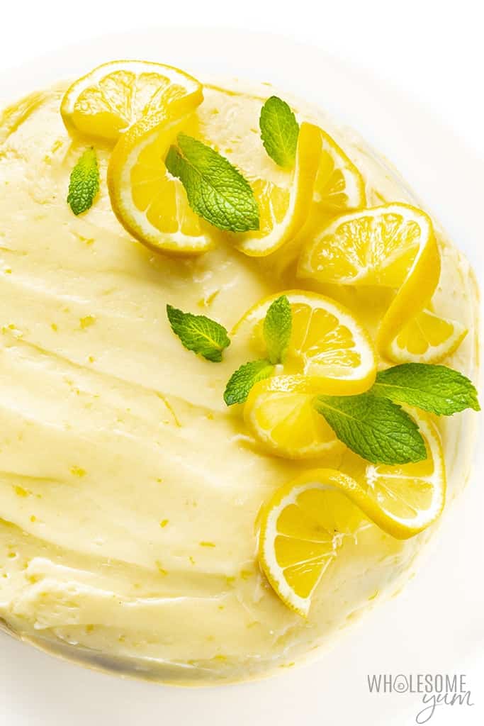 Almond Flour Keto Lemon Cake Recipe